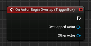 Add on Actor Begin Overlap 이벤트