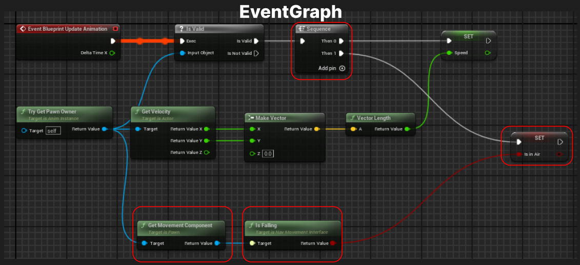 EventGraph에 점프 설정 추가