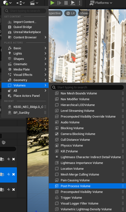 Post Process Volume